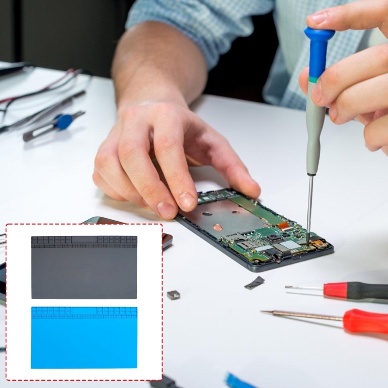 Electronics Repair Guide - Electronics Repair Pad Silicone Work Pad