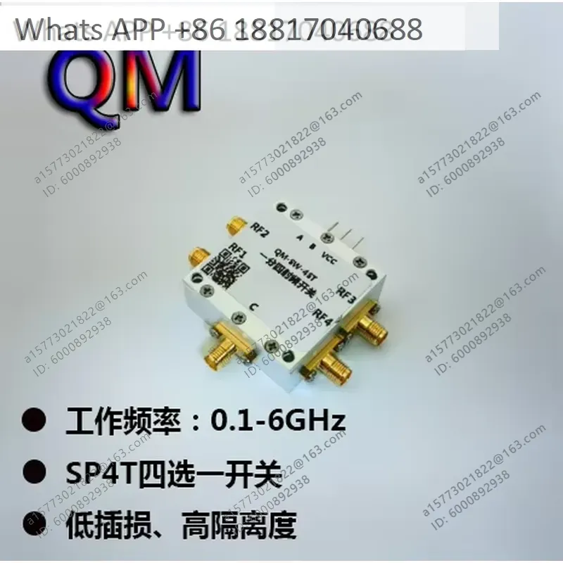 1PC for QM-SW-4ST 0.1-6 GHz SP - Qm Electronics & Repair Services Photos 评论和价格
