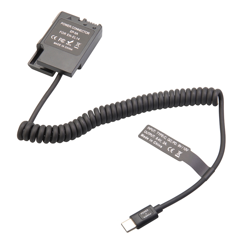 EL14 Dummy Coupler Battery Typ - Nikon Camera D3500 评论和价格