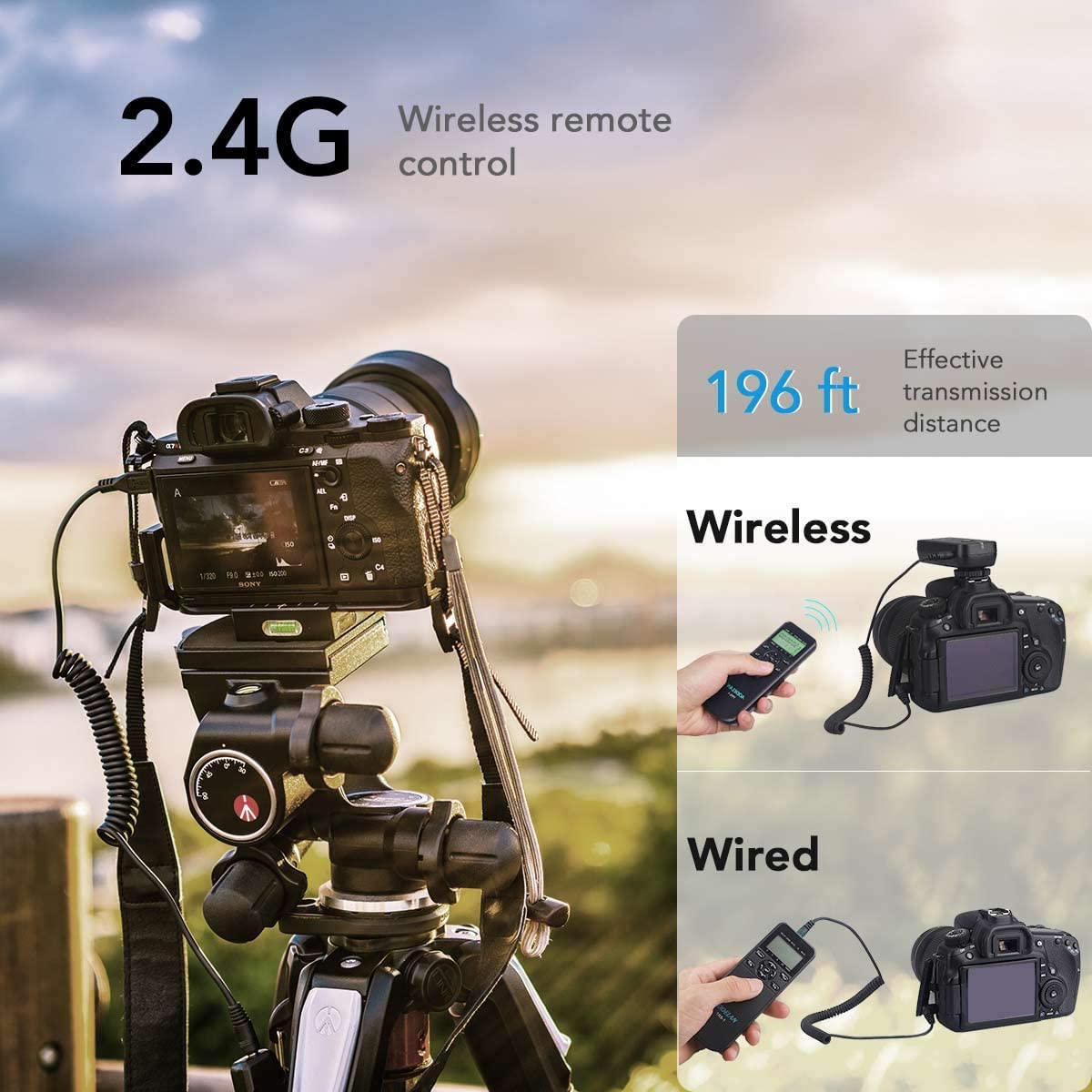AODELAN Wireless Camera Timer  - Nikon Camera D3500 评论和价格