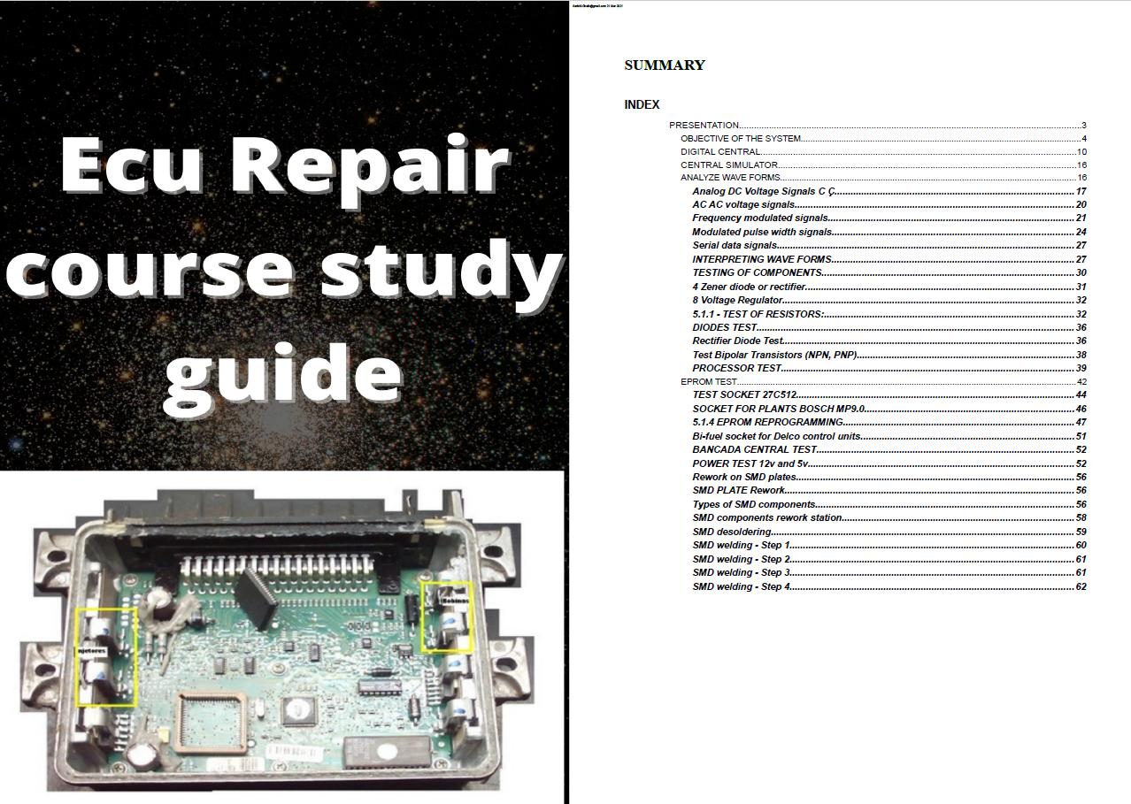 5 PCS ECU REPAIR Manuals Repai - Electronics Repair Guide 评论和价格