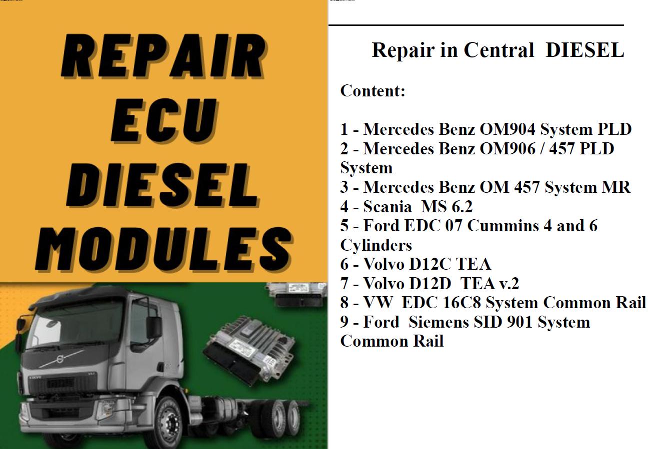 5 PCS ECU REPAIR Manuals Repai - Electronics Repair Guide 评论和价格