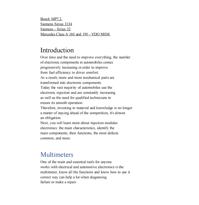ECU Modules Repair Ebook - Com - Electronics Repair Guide 评论和价格
