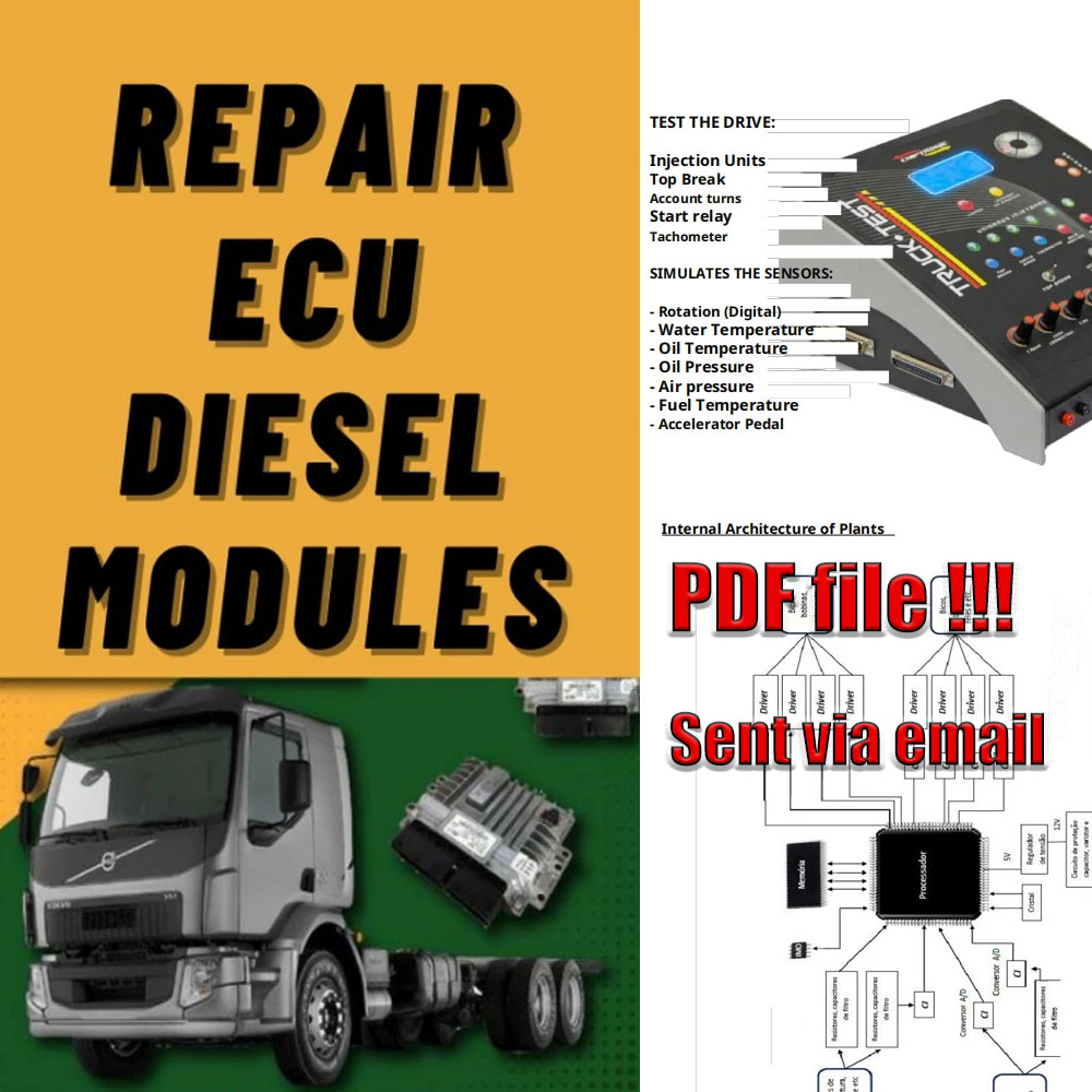 5 PCS ECU REPAIR Manuals E-BOO - Electronics Repair Guide 评论和价格