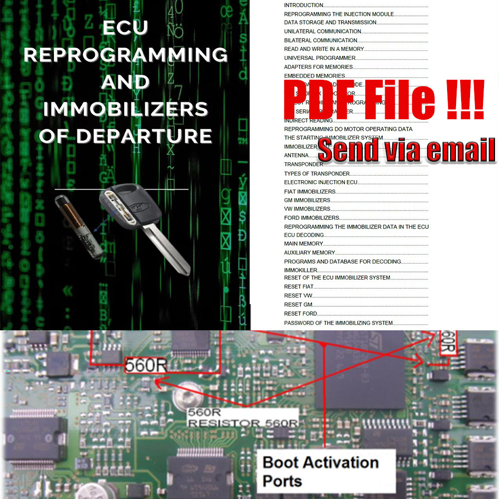 5 PCS ECU REPAIR Manuals E-BOO - Electronics Repair Guide 评论和价格