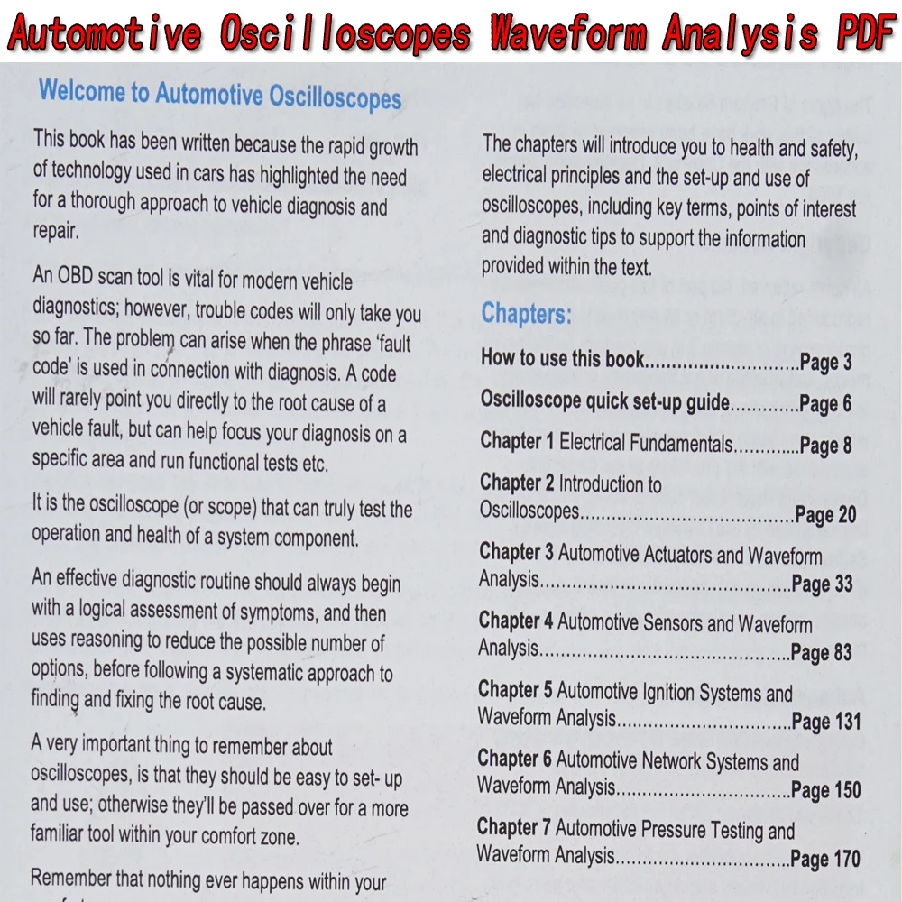 Automotive Oscilloscopes Wavef - Electronics Repair Guide 评论和价格