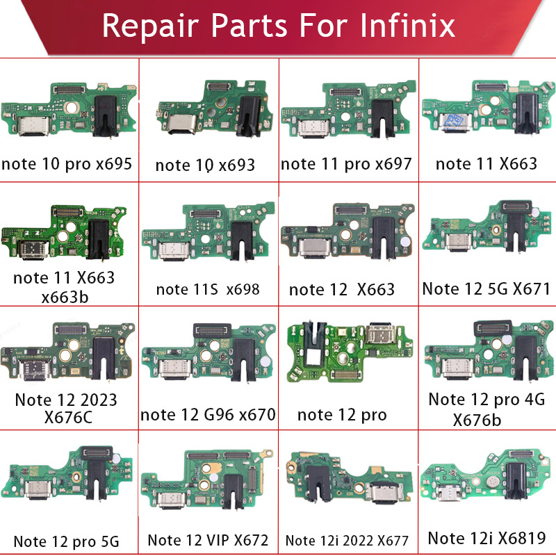 For Infinix Note 10 X693 X695  - Charging Port Flex 评论和价格